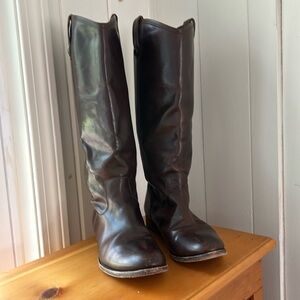 Frye brown riding boots